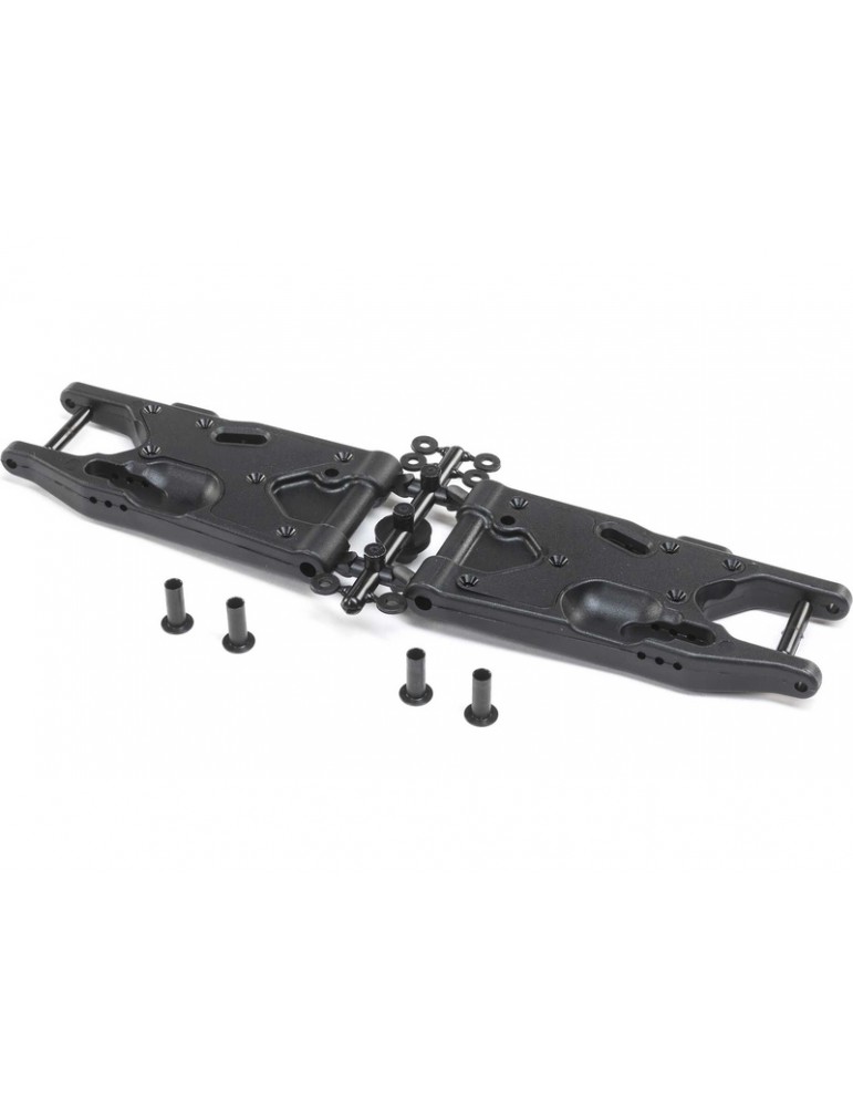 TLR Rear Arm Set w/Inserts: 8X, 8XE 2.0