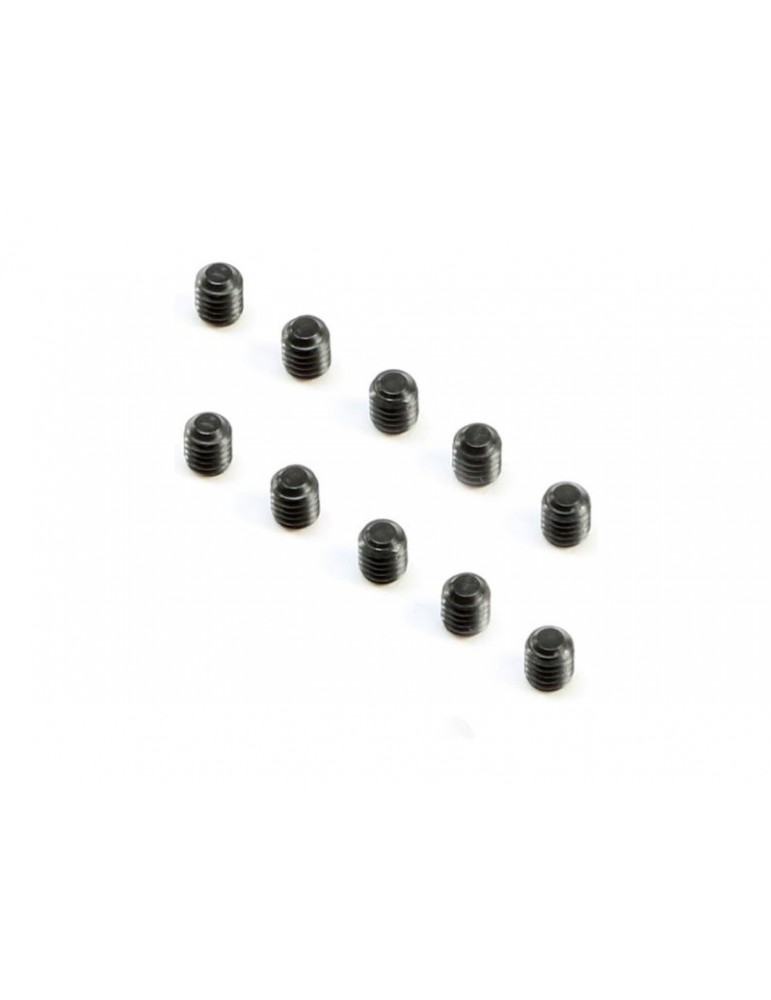 Cup Point Set Screws, M2.5x3mm (10)