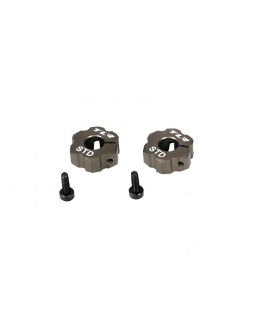 Rear Hex, Standard Width, Aluminum: 22