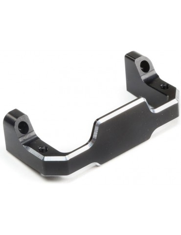 TLR Servo Mount, Aluminum, Black: 22 5.0