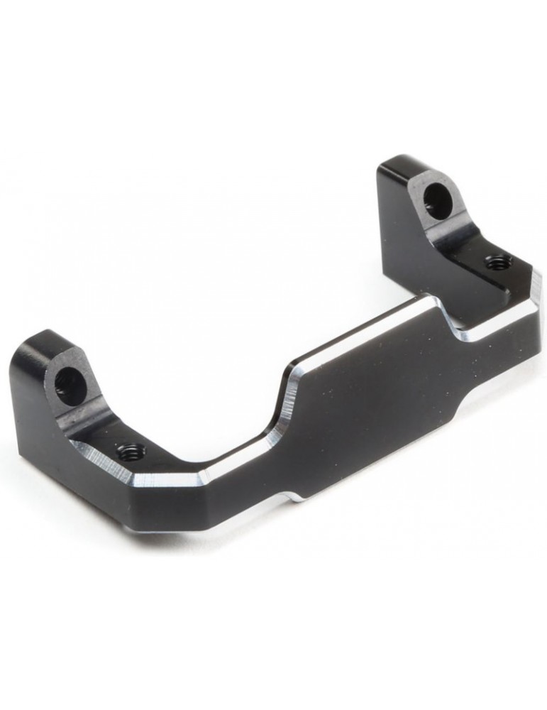TLR Servo Mount, Aluminum, Black: 22 5.0