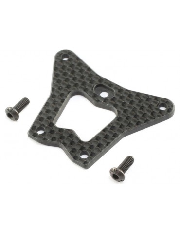 TLR Carbon Front Steering/Gearbox Brace: 22X-4