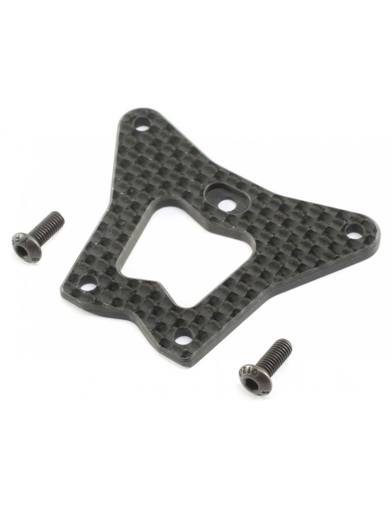 TLR Carbon Front Steering/Gearbox Brace: 22X-4