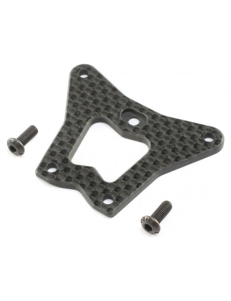 TLR Carbon Front Steering/Gearbox Brace: 22X-4