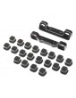 Adjustable Pivot Set, C & D, Black: 22 5.0