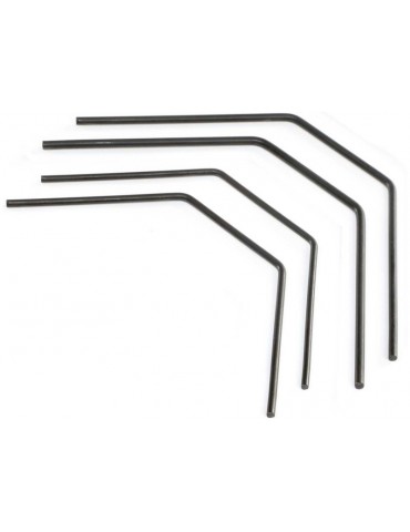 TLR Sway Bars, F 2.2/2.4, R 2.6/2.8: 8X