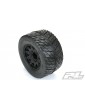 Street Fighter HP 3.8" Street BELTED Tires Mountedfor 17mm MT Front or Rear, Mounted on Ra