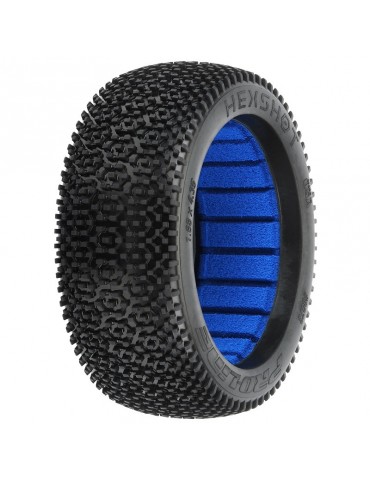 1/8 Hex Shot S3 Front/Rear Off-Road Buggy Tires (2)