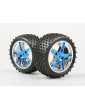 Rear Wheel Complete- Buggy 1:10, 2pcs (Blue metalic)