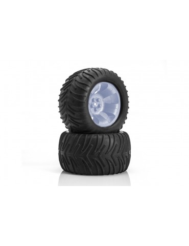 VTEC PRE-GLUED TYRE - 1/10 TWISTER MT