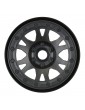 Impulse F/R 2.2" 12mm Crawler Wheels (2) Black
