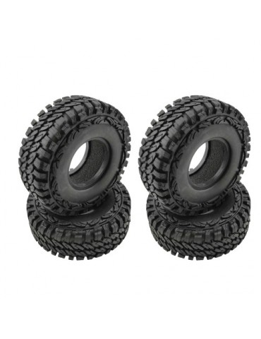 Rocky Mountain 1,9" Crawler Tires W/Foam 113mm, 4 Pcs.