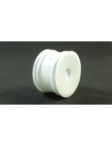 TPRO 1/10 2WD/4WD Off Road Rear Dish Wheel white 12mm(4)