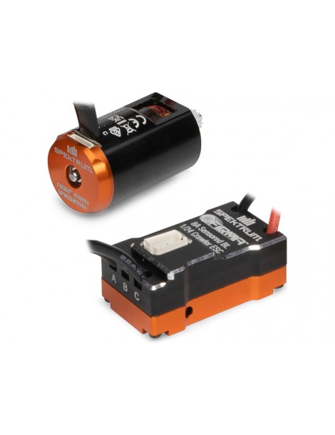 RC variklis su ESC 2in1 4500kV SCX24 Spektrum – CyborgShop