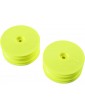 TLR Front Wheel, Yellow (2): 22X-4