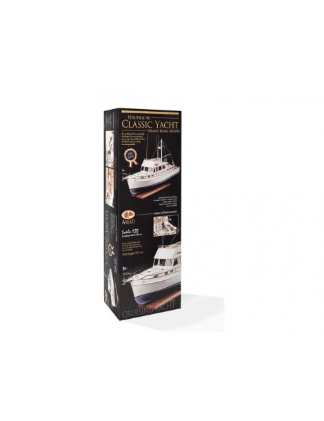 AMATI Grand Banks motor yacht 1967 1:20 set