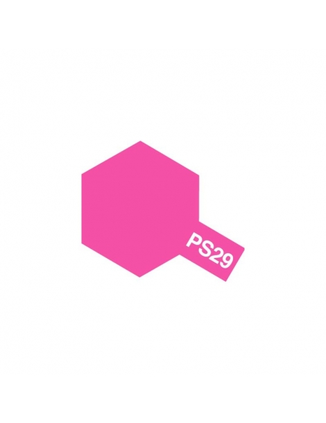 Tamiya Lexan purškiami dažai - Fluorescent pink, PS-29