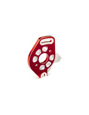 Traxxas Plate, motor, 6061-T6 aluminum (red-anodized)