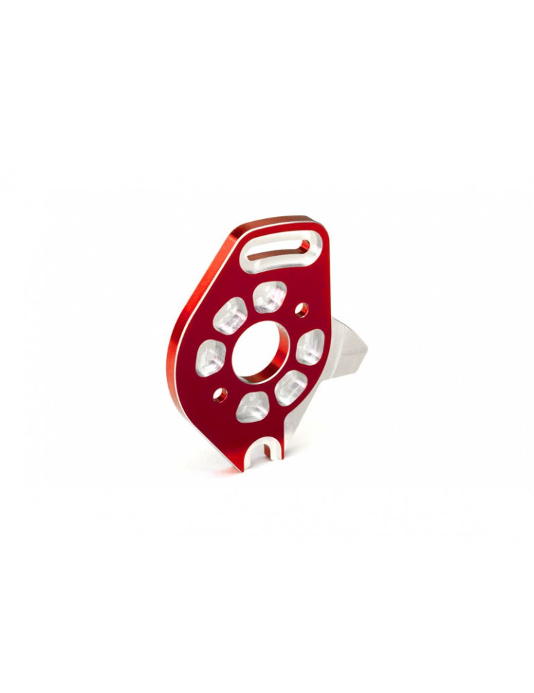 Traxxas Plate, motor, 6061-T6 aluminum (red-anodized)