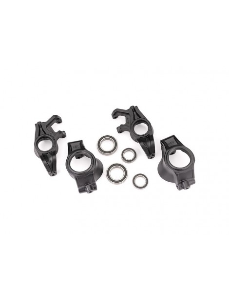 Traxxas Steering blocks, left & right/ caster blocks/ bearings