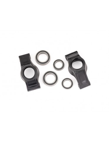 Traxxas Carriers, stub axle (rear) (left & right)/ bearings