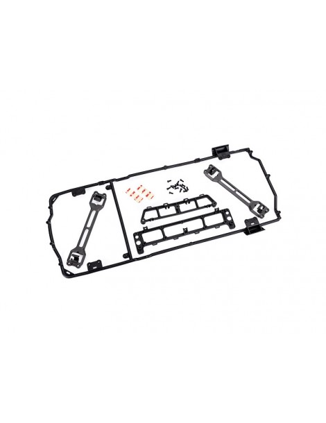 Traxxas Body cage/ body mounts (front & rear)/ body mount latch (2) (fits 9111 or 9112)