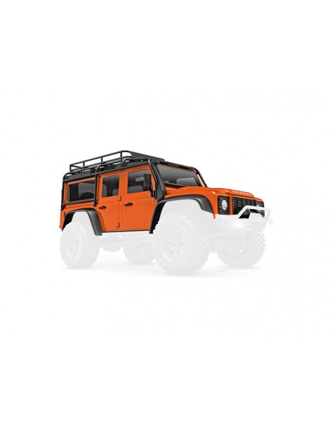 Traxaxs Body, Land Rover Defender, complete, orange