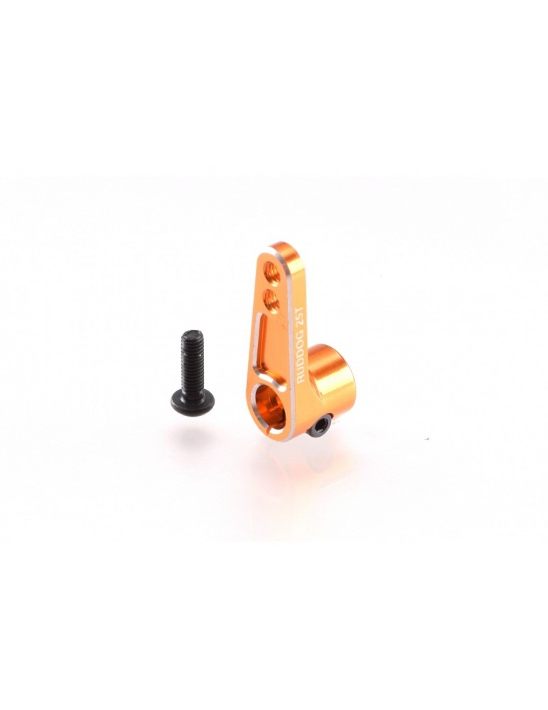 Aluminium Offset Servo Horn 25T Orange