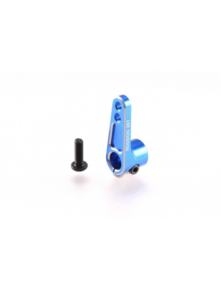 Aluminium Offset Servo Horn 25T Blue