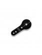 TR-25T, 20 and 24mm, black, alu servo horn
