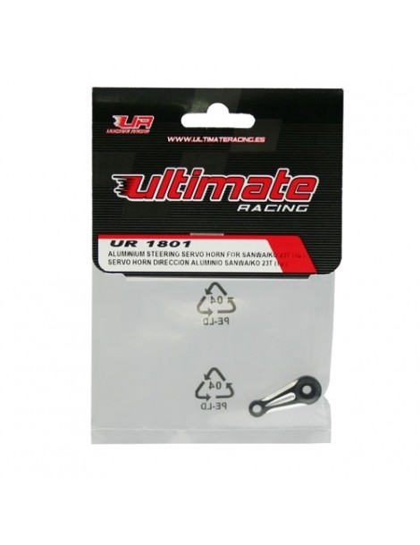 Aluminium single arm servo horn (23TSanwa/KO/JR/Airtronics(, 1 Pcs.