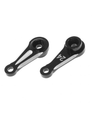Aluminium single arm servo horn (24T - Hitec), 1 pcs.