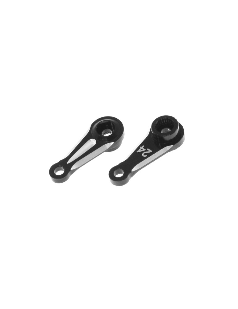 Aluminium single arm servo horn (24T - Hitec), 1 pcs.