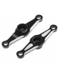Aluminium double arm servo horn (23T - Sanwa/KO/JR/Airtronics), 1 Pcs.