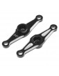 Aluminium double arm servo horn (24T - Hitec), 1 Pcs.