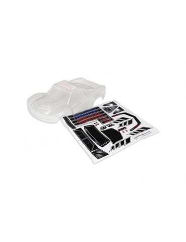 Traxxas Body, LaTrax Desert Prerunner (clear, requires painting)/ decals