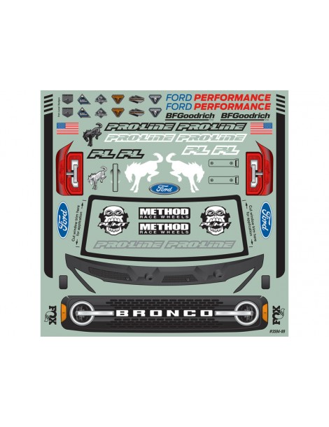 Pro-Line Body 1/8 Ford Bronco 2021 (Maxx, E-Revo 2.0)
