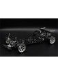 BM Racing DRR01-V2 drift chassis - Set with gyro and servo