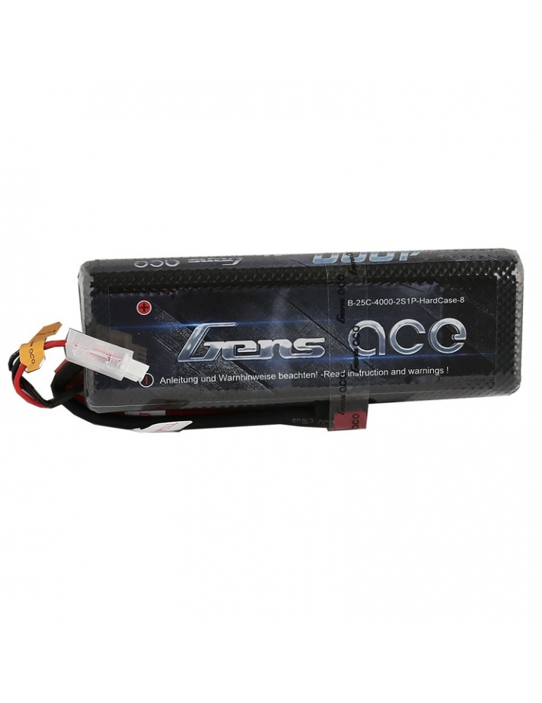 Gens Ace 4000mAh 7.4V 25C 2S1P T-Dean Lipo