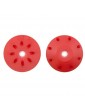 16mm Conical Shock Pistons Red (8x1.2mm Angled) (2pcs)