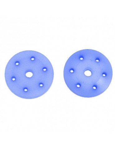 16mm Conical Shock Pistons Blue (6x1.3mm) (2pcs)