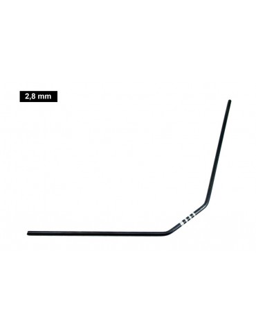 Ultimate 2,8mm rear Anti-Roll bar for Mugen, Associated, Xray, 1 Pcs.