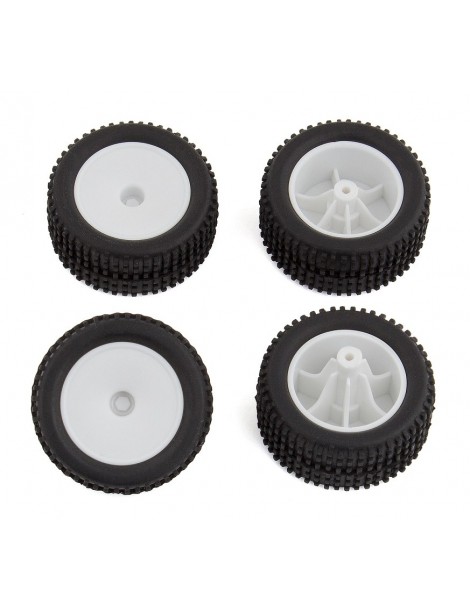 RC28T Wheels and Tires, mounted