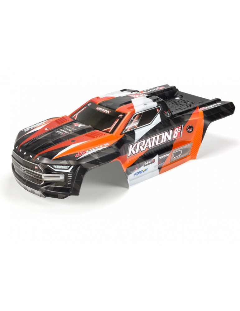 Arrma Kraton 8S Body - oranžinė