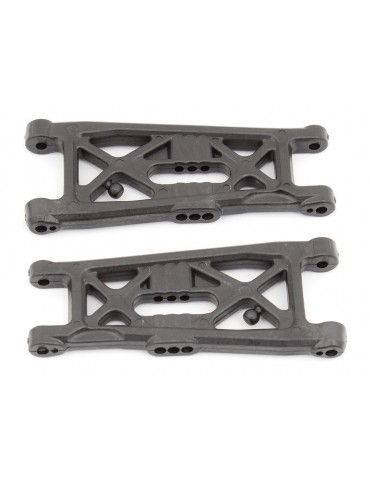 B6.3 FT Front Suspension Arms, flat, carbon fiber
