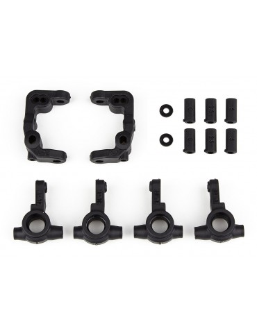 B6.4 -1mm Scrub Caster and Steering Blocks