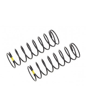 13mm Rear Shock Springs, yellow 2.3lb/in, L61, 9.5T, 1.2D