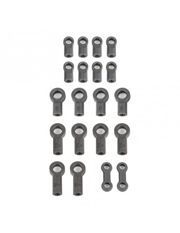 B6.4 13mm Shock Rod End Set