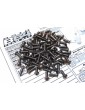 Hiro Seiko RC10B64 & B64D Titanium Hex Socket Screw Set (100pcs)