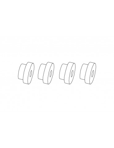 Axle sleeve 4pcs